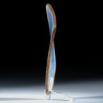 Dumortierit Freiform mit naturbelassener Aussenform
