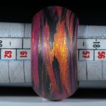 Fingerring aus handgewickeltem Carbon mit Glasfaser "V5"