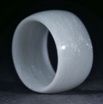 Glasfaserring, handgewickelt (Titanweiss mit Perlglanzpigment)