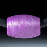 Glasfaser Anhänger, Kobaltviolett mit mira Silber
