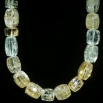 Goldberyllcollier (Brasilien)