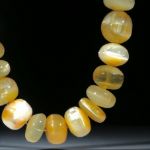 Opalkatzenauge Brasilien, handgeschliffenes Collier