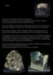 Pyrit mit kristalliner Oberfläche, auf Gabbro Ringschiene