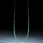 Turmalin Afghanistan, Collier aus naturbelassenen Kristallen