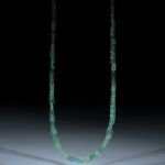 Turmalin Afghanistan, Collier aus naturbelassenen Kristallen