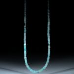 Turmalin Afghanistan, Collier aus Zylinderformen