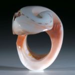 Flügelschnecke (lambis chiragra) Fingerring