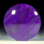 Sugilith Südafrika, ovaler Cabochon ca. 31x31x8mm