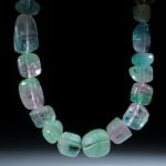 Turmalin Brasilien, handgeschliffenes Collier