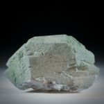 Bergkristall Gwindel mit Chlorit, Schweiz, ca.70x40x20mm
