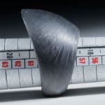 Karbonring, freie Form ca.36x29x24mm