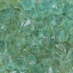 Fluoritkristalle auf Muttergestein aufgewachsen, Herzform ca.45x40x7mm
