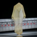 Edelsteinring Citrin (Brasilit), handgeschliffener Ring