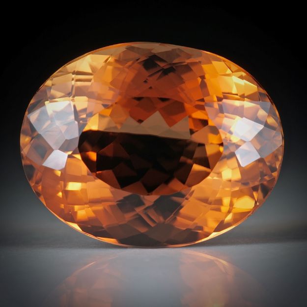 Turmalin oval facettiert 17.81ct.  19x15x10mm