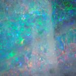 Edelopal, Boulderopal Australien, 10.03ct. Fantasieform beidseitig geschliffen und poliert ca. 25.5x26x4mm