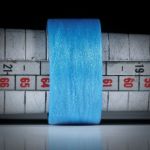 Fingerring Fibertex, Glasfaser mit Libellenblau, feinmatt geschliffen, Breite 12.8mm