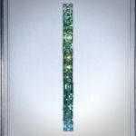 Turmalin viereckig facettiert, Set aus 13 Steinen, 5.03ct. je ca.4x4mm