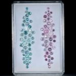Turmalin rund facettiert 26.33ct. Durchmesser von ca.2.5 bis 6mm