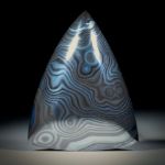 Psilomelan, Chihuahua, Mexico, Dreieckform bombiert ca.48x38x9.5mm