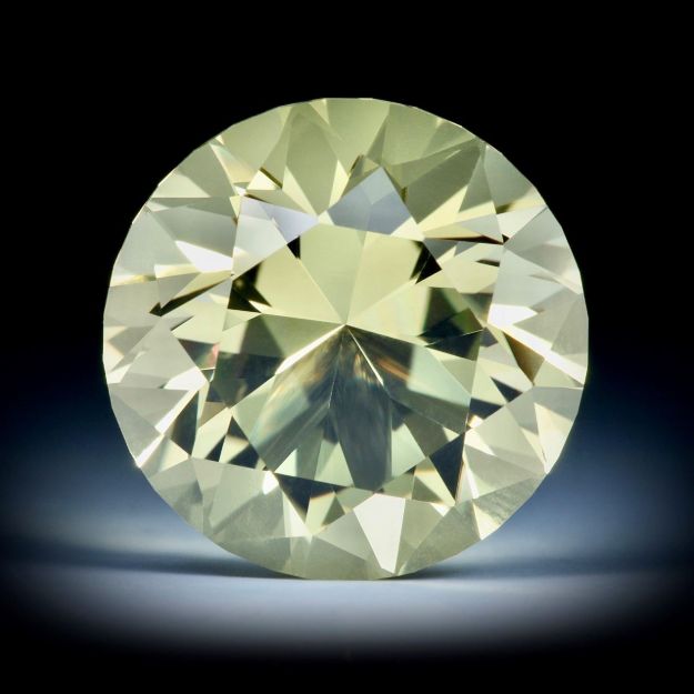 Citrin natur 26.68ct. Präzisions Schliff runde Form ca.20x20x15mm