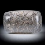Turmalinquarz, grosse Freiform ca.45x27x13.5mm
