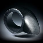Karbonring hoch geschliffen und poliert, Innendurchmesser 19.1mm