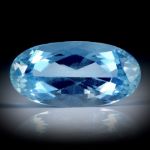Santa Maria Aquamarin 5.43ct. Oval facettiert ca.16x8x6.3mm