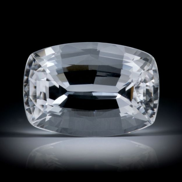 schweizer Bergkristall 19.01ct. Kissenschliff ca.20.5x14x10.5mm
