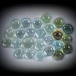 Turmalin Lot 10.48ct. runde Cabochon 4.5mm Durchmesser