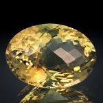Citrin 19.81ct. Oval ca.20.5x15x12.5mm